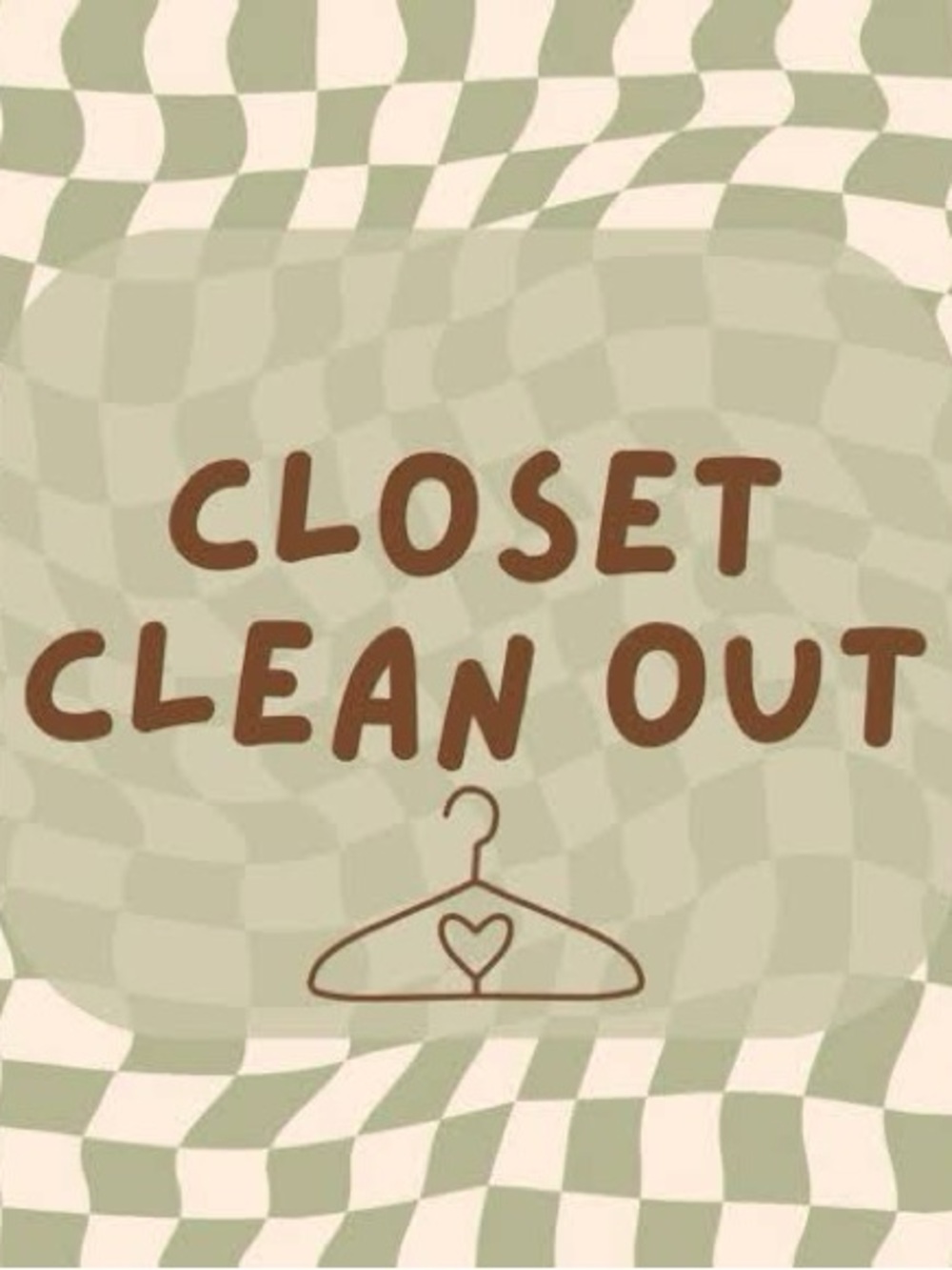 Closet Clean Out